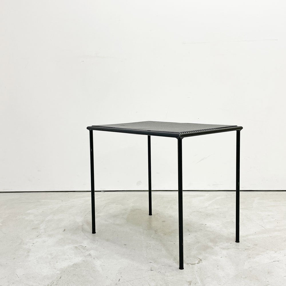 アルティメタ Artimeta メタルサイドテーブル METAL SIDE TABLE パンチングメタル天板 ブラック フロリス・フィーデルディ FLORIS FIEDELDIJ オランダビンテージ  ●