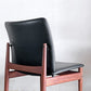 フランス＆サン France&Son 191チェア ダイニングチェア ラウンジチェア チーク材 レザー張り フィンユール Finn Juhl 北欧家具 ビンテージ ■