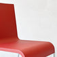 ヴィトラ vitra. ゼロスリー .03 ダイニングチェア スタッキングチェア マールテン・ヴァン・セーヴェレン Maarten Van Severen レッド A ★