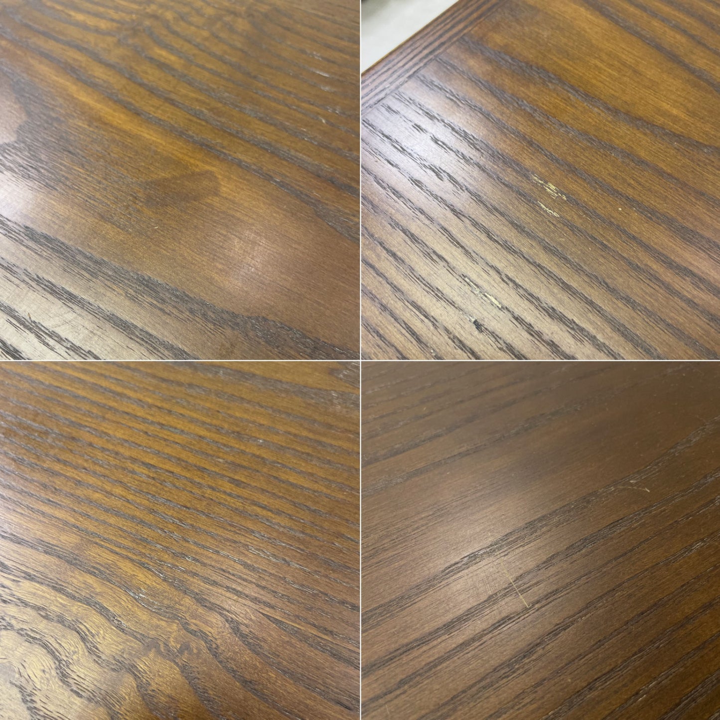 大川家具 鎌倉 ダイニングテーブル オーク材 シンプルデザイン ダークブラウン  W160cm ●
