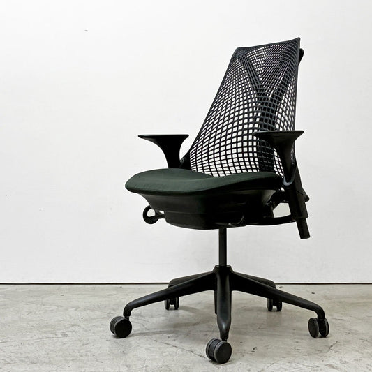 ハーマンミラー Herman Miller セイルチェア SAYL Chair デスクチェア 旧モデル イヴ・ベアール ブラック 2016年製 モダンデザイン ●