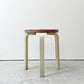 アルテック artek スツール60 stool60 3本脚 ペインテッド ピンク × ホワイト 50年代 ビンテージ アルヴァ・アアルト 希少 ●