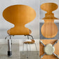 フリッツハンセン Fritz Hansen 3101 アリンコチェア アントチェア 4本脚 ナチュラルビーチ ラッカー仕上げ フェルトグライズ アルネ・ヤコブセン B 〓