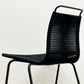 カールハンセン＆サン Carl Hansen & Son PK1 ダイニングチェア ポール・ケアホルム Poul Kjaerholm フラッグハリヤードロープ スチール ブラック 北欧 デンマーク モダン ●