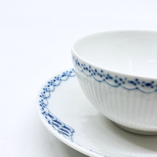ロイヤルコペンハーゲン ROYAL COPENHAGEN プリンセス ティーカップ&ソーサー 220ml C&S デンマーク 北欧食器 C ●