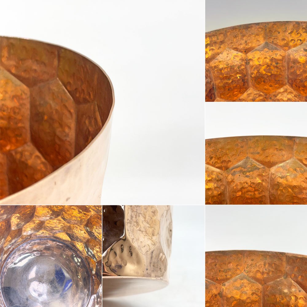 トムディクソン Tom Dixon ヘックス シャンパン バケツ Hex Champagne Bucket 銅製 打ち出し 廃番 ●