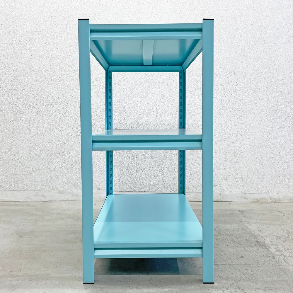 ダルトン DULTON スチール シェルフ 3 レイヤー STEEL SHELF 3 LAYER サックスブルー SAX BLUE 定価19,800円 〓