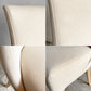 イデー IDEE アミチェア AMI CHAIR ダイニングチェア 1pソファ ラムース生地 アイボリー ■