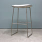カッペリーニ Cappellini ハイパッドスツール Hi pad Stool ホワイトレザー×ステンレススチール ジャスパー・モリソン Jasper Morrison イタリアモダン ◎