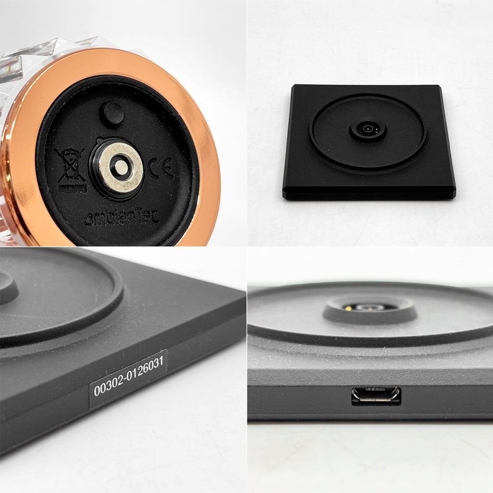 アンビエンテック Ambientec クリスタル デクルクス Xtal Decrux COPPER テーブルライト カッシーナ・イクスシー/ ザ・コンランショップ 2019年限定仕様  箱付き 美品 A ●