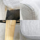 フランフラン Francfranc フルレット 2シーター カウチソファ ローソファ L字ソファ 3way ファブリック ベージュ オットマン付き W130.5cm ●
