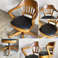 アクメファニチャー ACME Furniture ショーウォーカー SHAW-WALKER デスクチェア アームチェア アッシュ材 PVCレザー キャスター 昇降 リクライニング USビンテージスタイル ■
