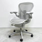 ハーマンミラー Herman Miller アーロンチェア リマスタード フル装備 Bサイズ ミネラル ポスチャーフィットSL デスクチェア オフィスチェア ビル・スタンフ ＆ ドン・チャドウィック ●