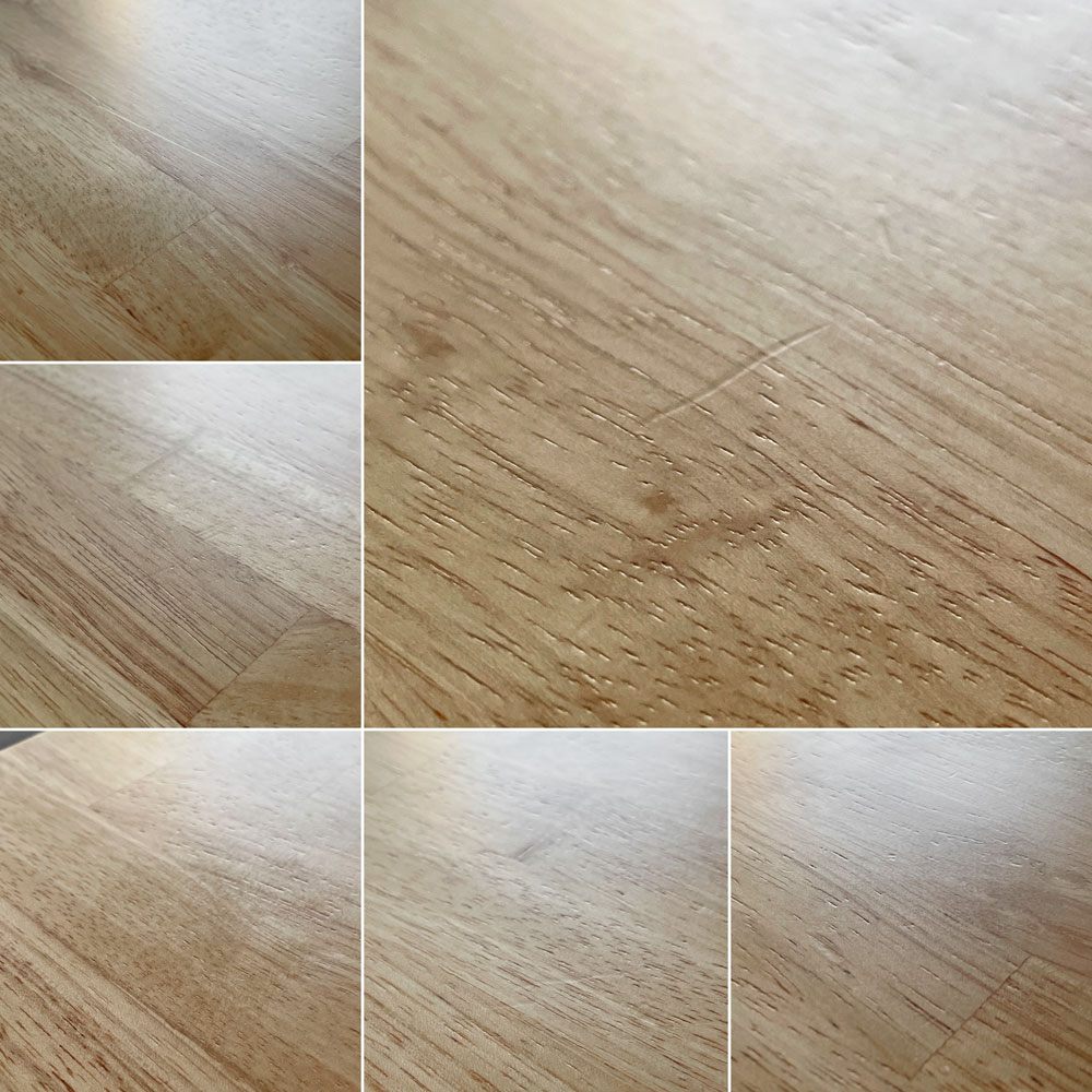 かなでもの KANADEMONO ザ・テーブル THE TABLE Black Steel デスク W150×D100cm ラバーウッド ナチュラル 配線トレー付 〓