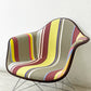 ハーマンミラー Herman Miller アームシェルチェア 2nd ビンテージ アプホルスター キャッツクレイドルベース ボーダー生地 新品張替済 C&R イームズ ミッドセンチュリー ●