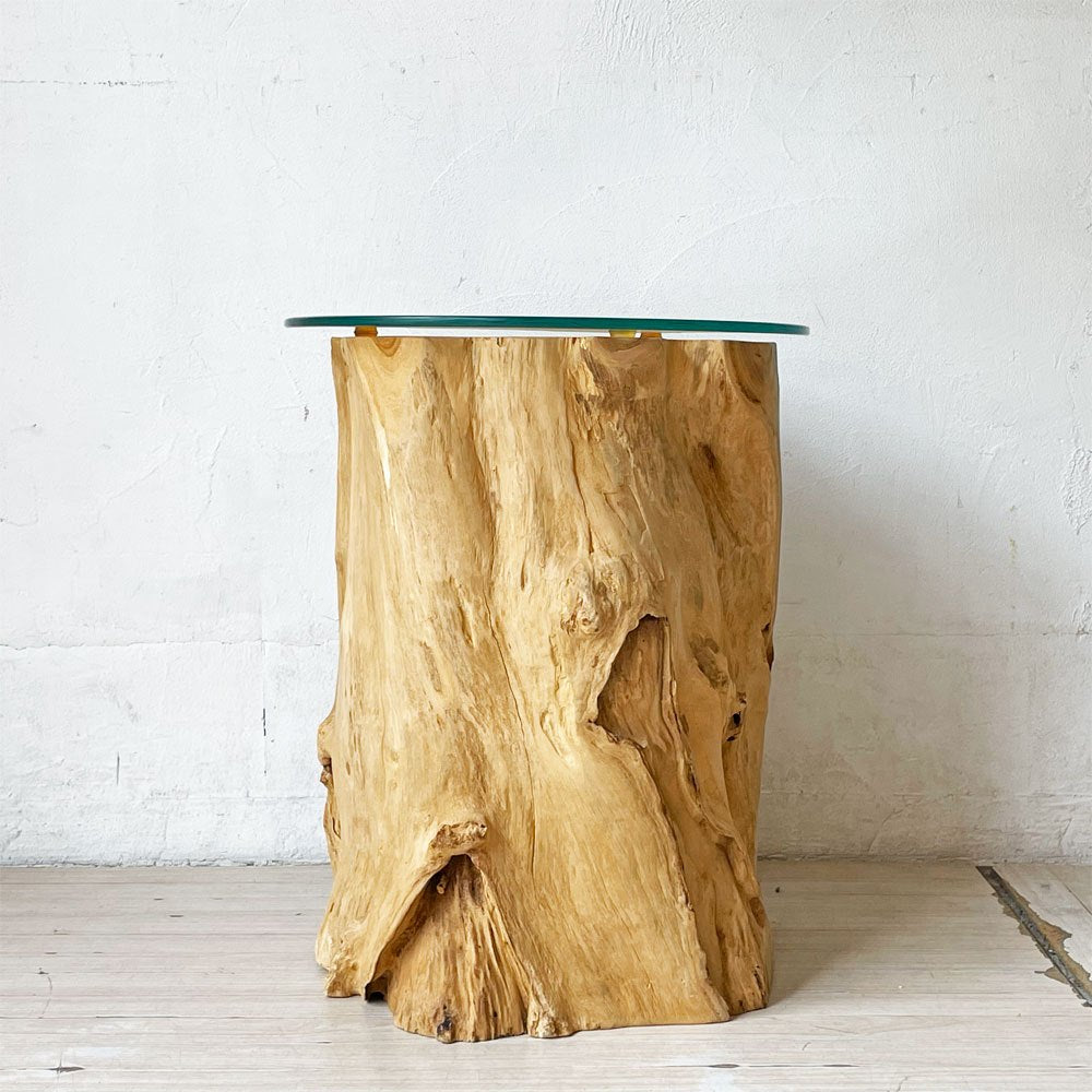 ダリールズ DAREELS トアーサイドテーブル TOOR SIDE TABLE アジアンチーク デビッド・ジョフラ 古材 定価￥62,700- ★