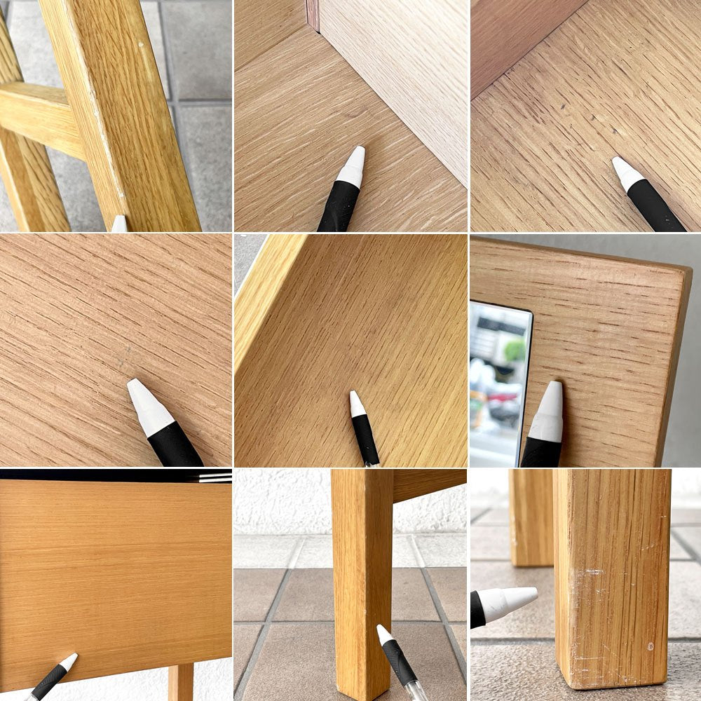 無印良品 MUJI オーク材 ドレッサー & スツール ナチュラルモダン ミニマル 廃番 ◇