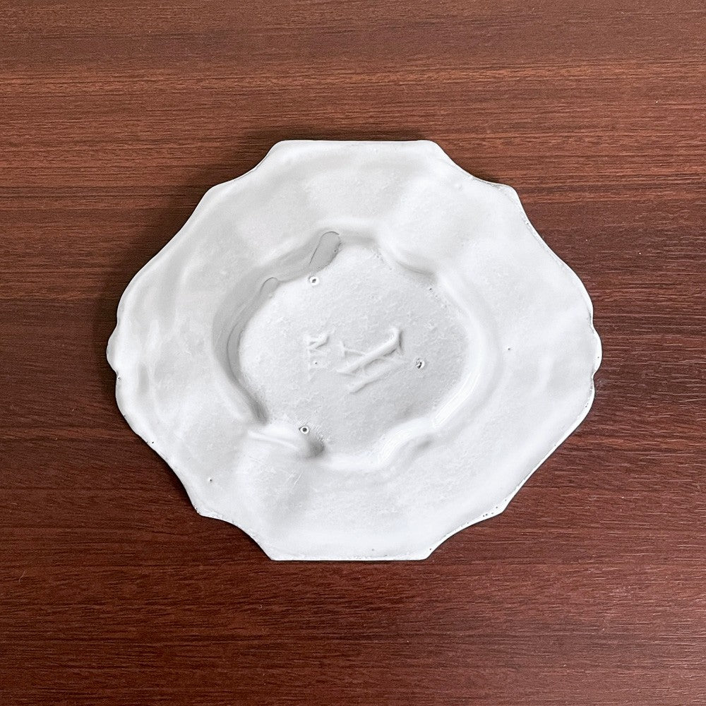 アスティエ・ド・ヴィラット Astier de Villatte レジェンス Regence ミニプレート W13cm 陶器 フランス ■