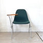 ハーマンミラー Herman Miller サイドシェルチェア セカンド 2nd ビンテージ アプホルスター スクールベース スタッキングベース 肘掛けテーブル付 イームズ ミッドセンチュリー H ★