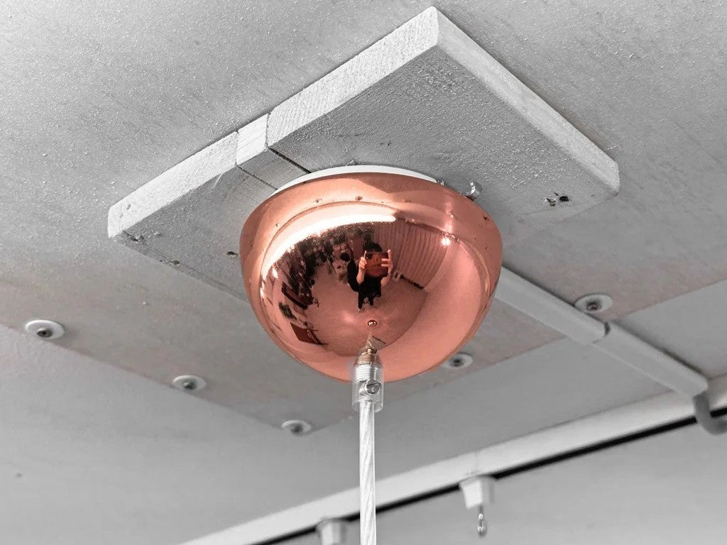 トムディクソン Tom Dixon コッパー トール ペンダントライト Copper Tall Pendant コッパー色 廃番 定価113,000円 箱付 展示美品 ●