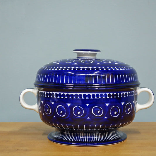 アラビア ARABIA バレンシア Valencia チュリーン 蓋付き 約φ22.5cm ウラ・プロコッペ Ulla Procope フィンランド 北欧食器 ビンテージ ◎