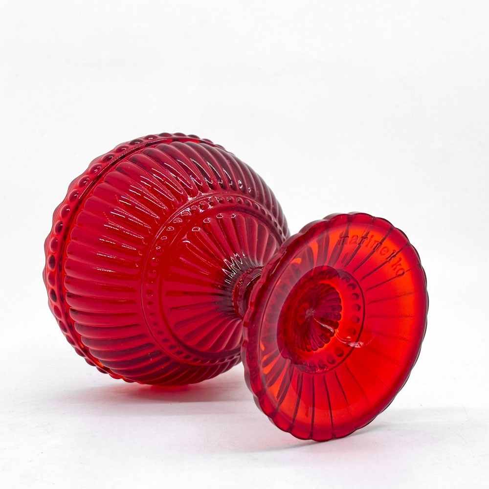 イッタラ iittala マリメッコ marimekko マリスコーリ Mariskooli マリボウル レッド Sサイズ 12cm 北欧食器 ●
