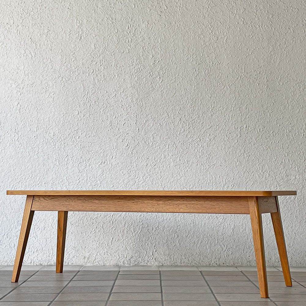パシフィックファニチャーサービス P.F.S. ローテーブル DH TEA TABLE Lサイズ W120cm ナラ材 ライトブラウン ◇