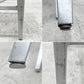 ネイビーバースツール Navy BarStool カウンターチェア リプロダクト アルミニウム 二脚セット H100cm 〓