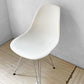 ハーマンミラー Herman Miller サイドシェルチェア ホワイトシェル ポリプロピレン製 エッフェルベース DSR C&R イームズ ミッドセンチュリー ★