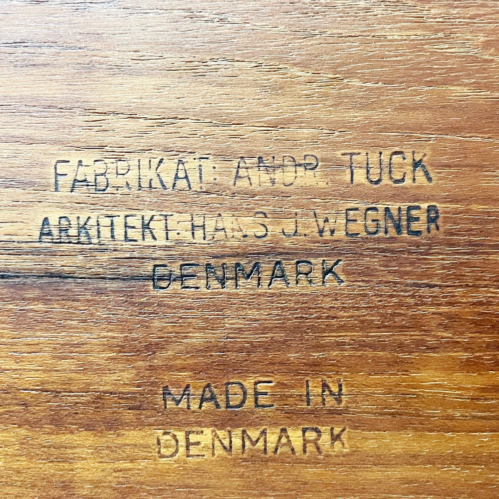 アンドレアスタック Andreas Tuck AT10 チーク材×オーク材 コーヒーテーブル ローテーブル ハンス J.ウェグナー Hans J. Wegner デンマークビンテージ 北欧 ●