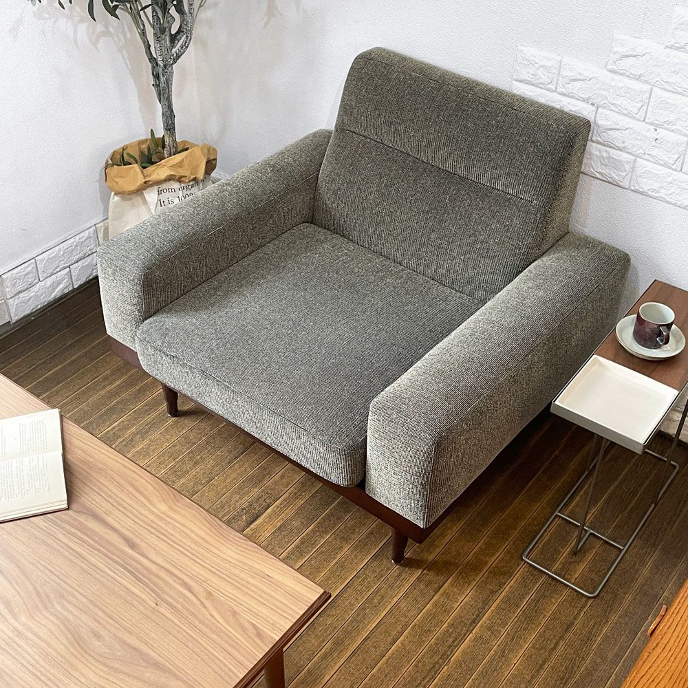 パシフィックファニチャーサービス PACIFIC FURNITURE SERVICE P.F.S スタンダードC STANDARD C 1Pソファ アームチェア Mo Black 定価：\ 187,000- ◎