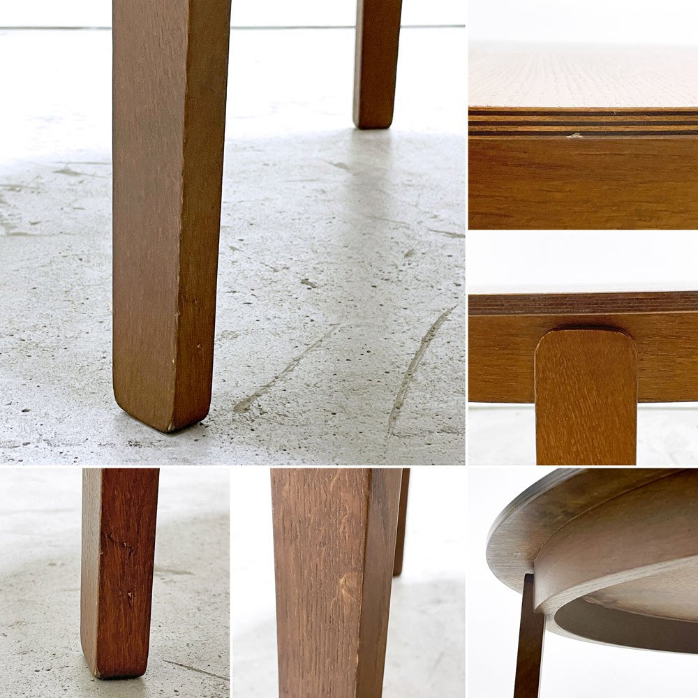フォルナサリグ Fornasarig ウォルフガンク Wolfgang コーヒーテーブル coffee table ラウンド Φ88cm オーク材 イタリア 北欧スタイル ●