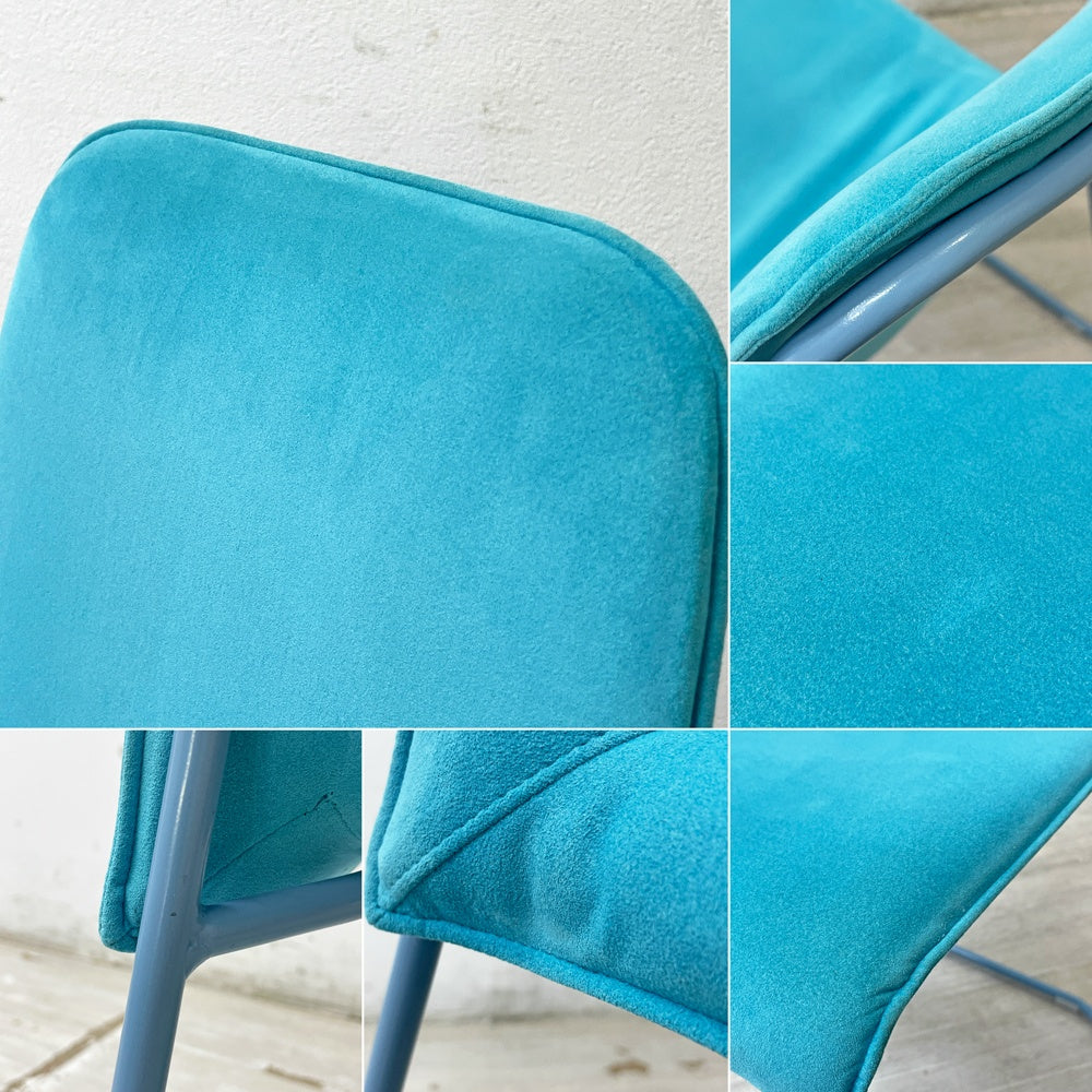 カッシーナ Cassina ixc. メンブレン MEMBRANE スタッキングチェア ダイニングチェア ブルー イタリア A ●