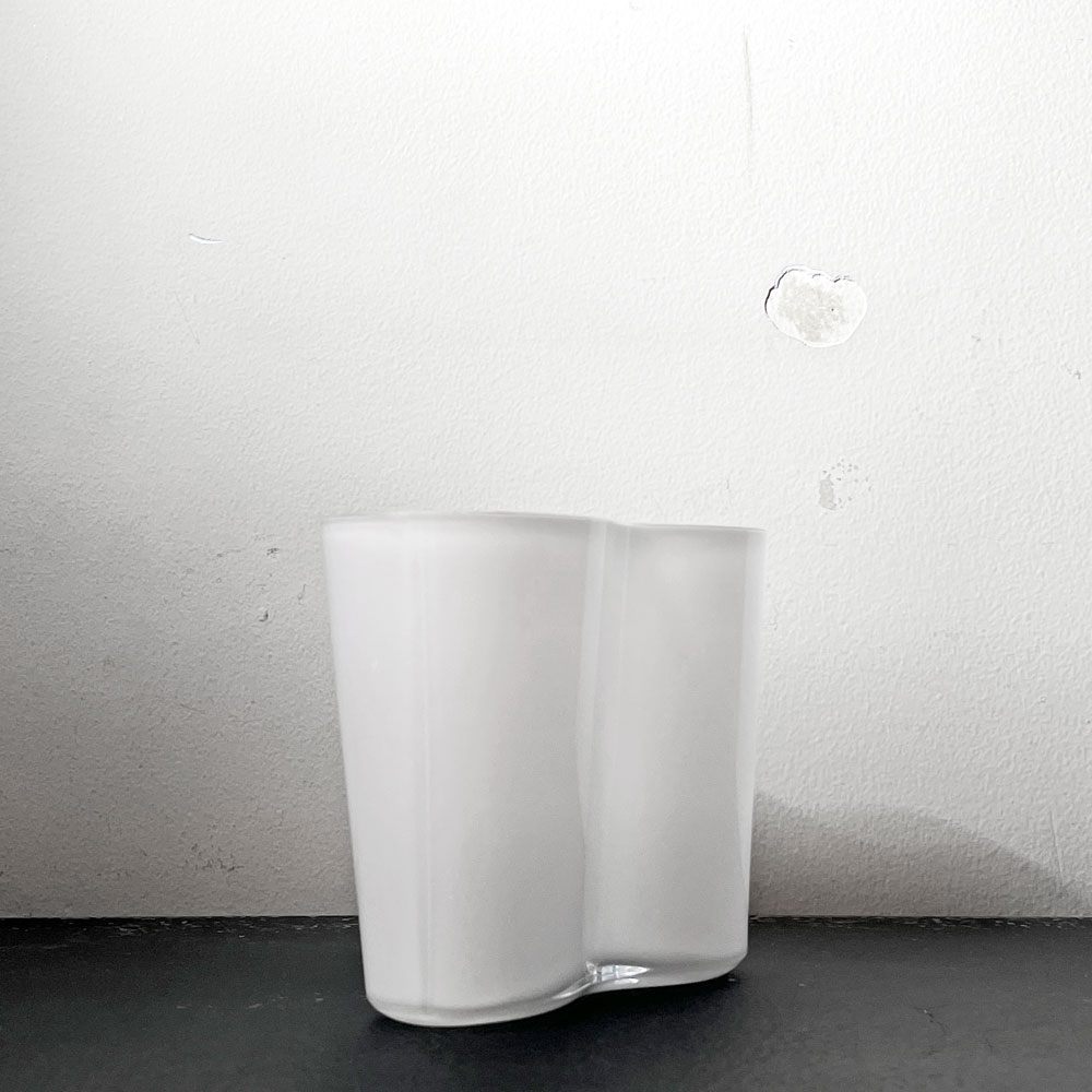 イッタラ iittala アルヴァ・アアルトコレクション Alvar Aalto Collection ベース H95mm ホワイト  北欧雑貨 ■