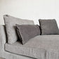 匠ソファ TAKUMI SOFA 利庵 RIAN LBソファ ワンアームカウチ シェーズロング W133cm ファブリック グレー系 岩倉榮利 〓
