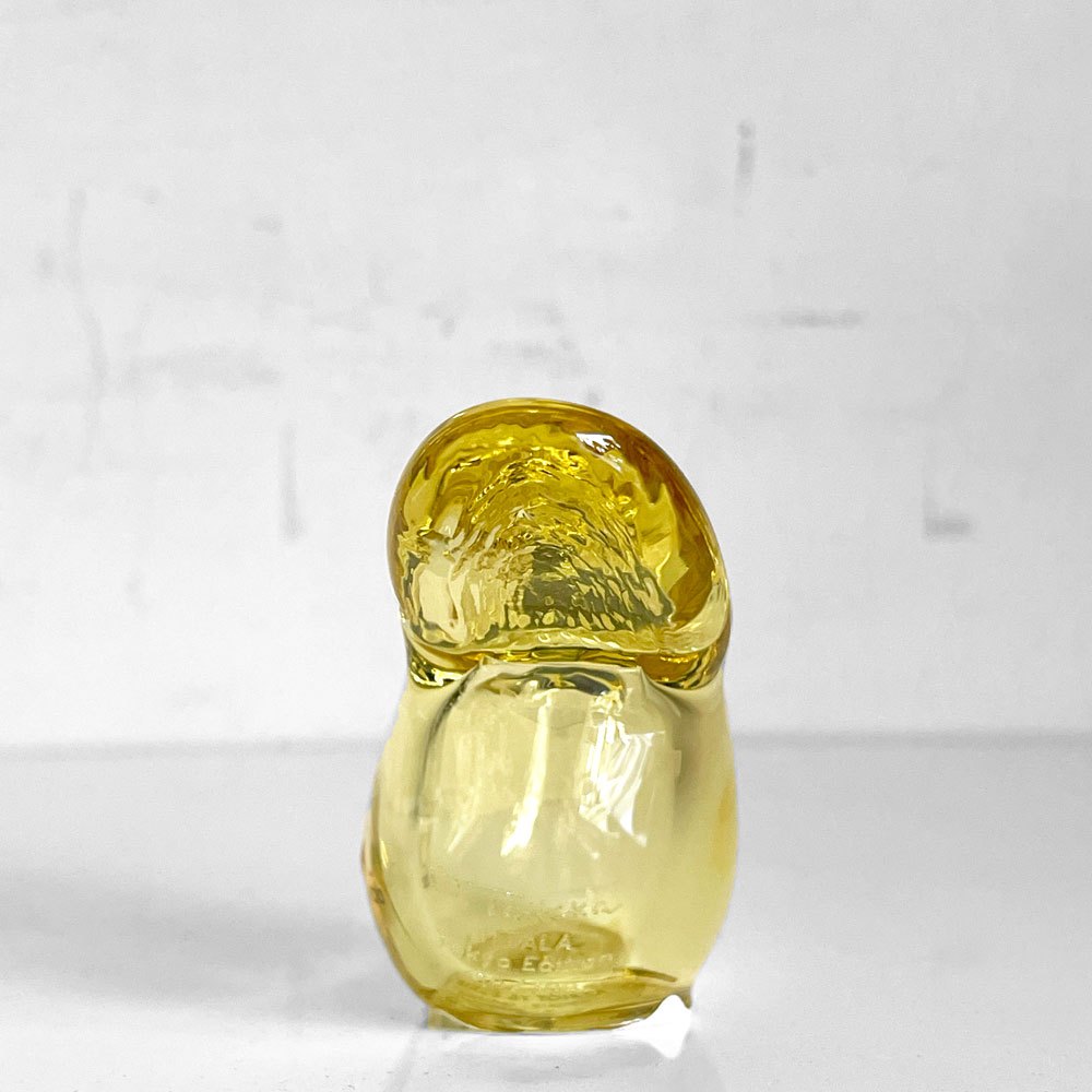 イッタラ iittala イッタラバード シエッポ Sieppo レモン×ブルー 160/300 オイバ・トイッカ Oiva Toikka 表参道店限定 箱付 希少 ■