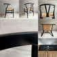 カールハンセン＆サン Carl Hansen & Son CH24 Yチェア ブラックラッカー ビーチ材 ペーパーコード ハンス・J・ウェグナー デンマーク 北欧家具 日本仕様 座面張替済  B ♪