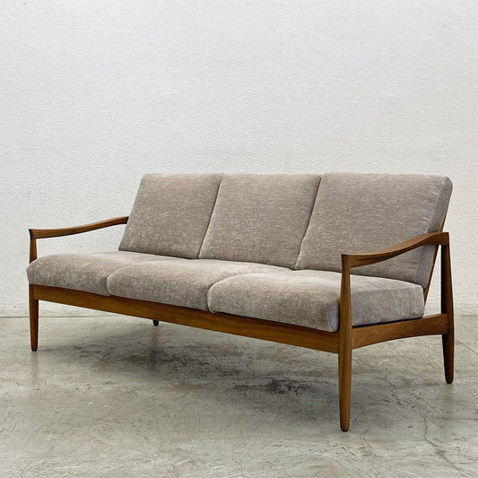 アモック AMOCC エピセ EPICE 3シーターソファ カバーリング W170cm ウォールナット材 北欧デザイン ◎