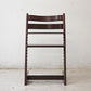 ストッケ STOKKE トリップトラップ TRIPP TRAPP ベビーチェア キッズチェア S/N5～ ブラウン ノルウェー 北欧家具 ●