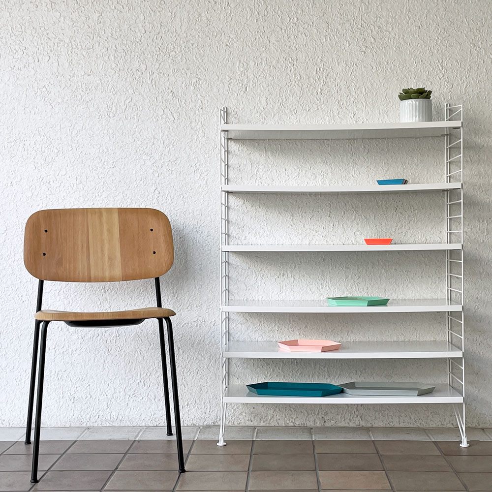 ストリングファニチャー String Furniture ストリングシステム シェルフ フロアパネル H115 棚板 W78×30cm ×6枚 ◇