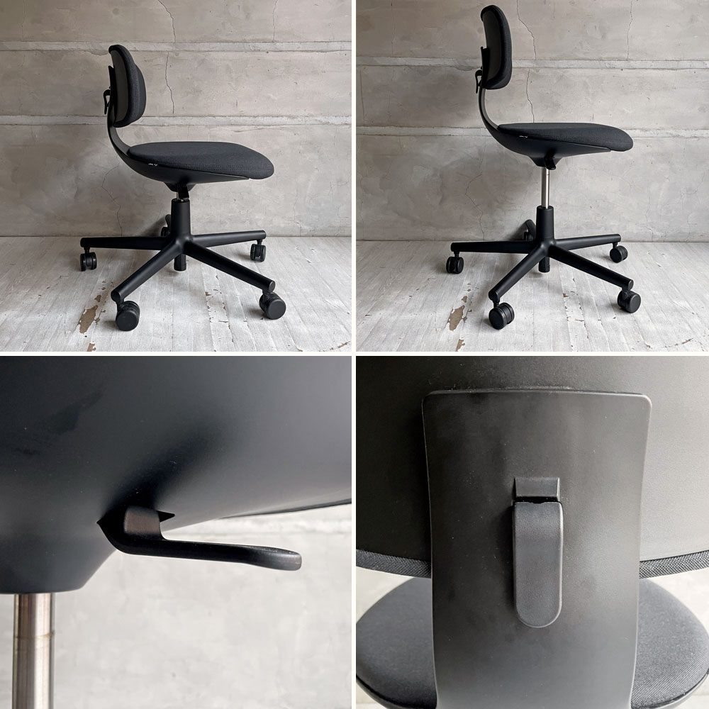 ヴィトラ vitra ルーキー Rookie デスクチェア キャスターチェア コンスタンチン・グルチッチ ダークグレー 定価￥78,100- ♪
