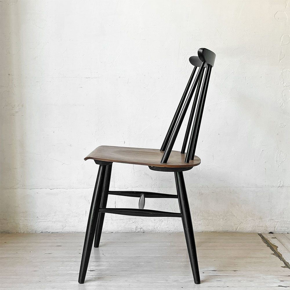 アスコ ASKO ファネットチェア Fanett chair イルマリ・タピオヴァーラ ダイニングチェア チーク材 50～60年代 フィンランド製 北欧ビンテージ 名作 ★