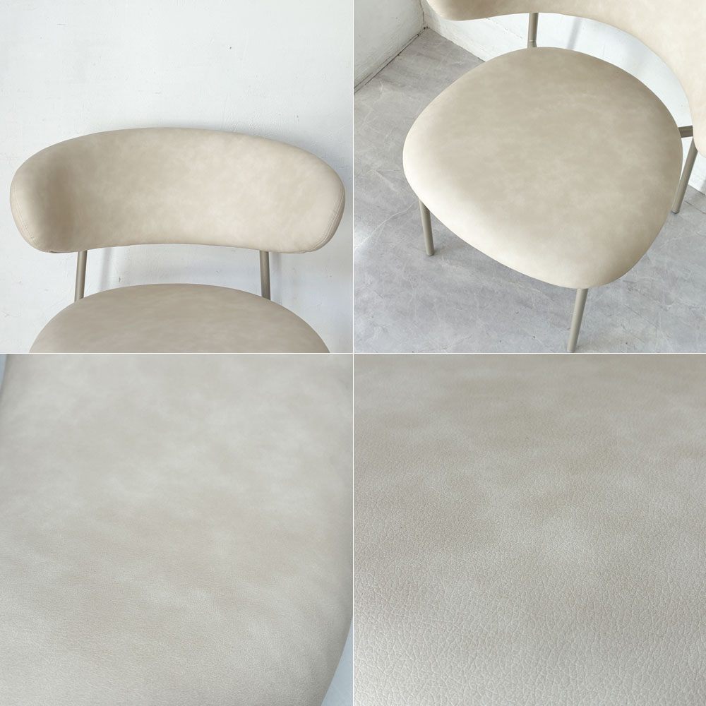 カリガリス Calligaris オレアンドロ OLEANDRO ダイニングチェア PVC張り 合成皮革 イタリア製 2025年製 美品 A★