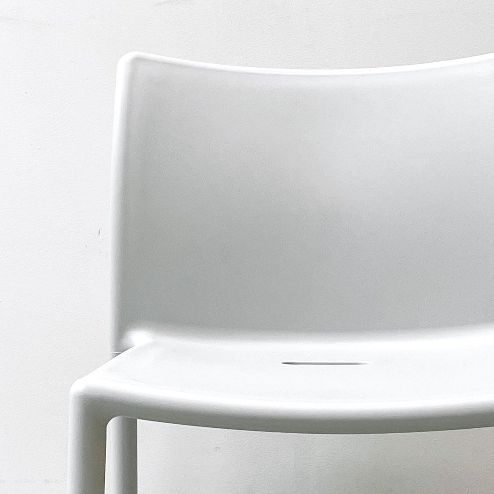 マジス MAGIS エアチェア AIR CHAIR ホワイト スタッキングチェア ダイニングチェア ジャスパー・モリソン ●