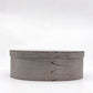 井藤昌志 IFUJI シェーカー オーバル ティッシュボックス Oval TISSUE BOX gray 草木染め イタヤカエデ L25×W17.7×H8.5cm 木工作家 ●