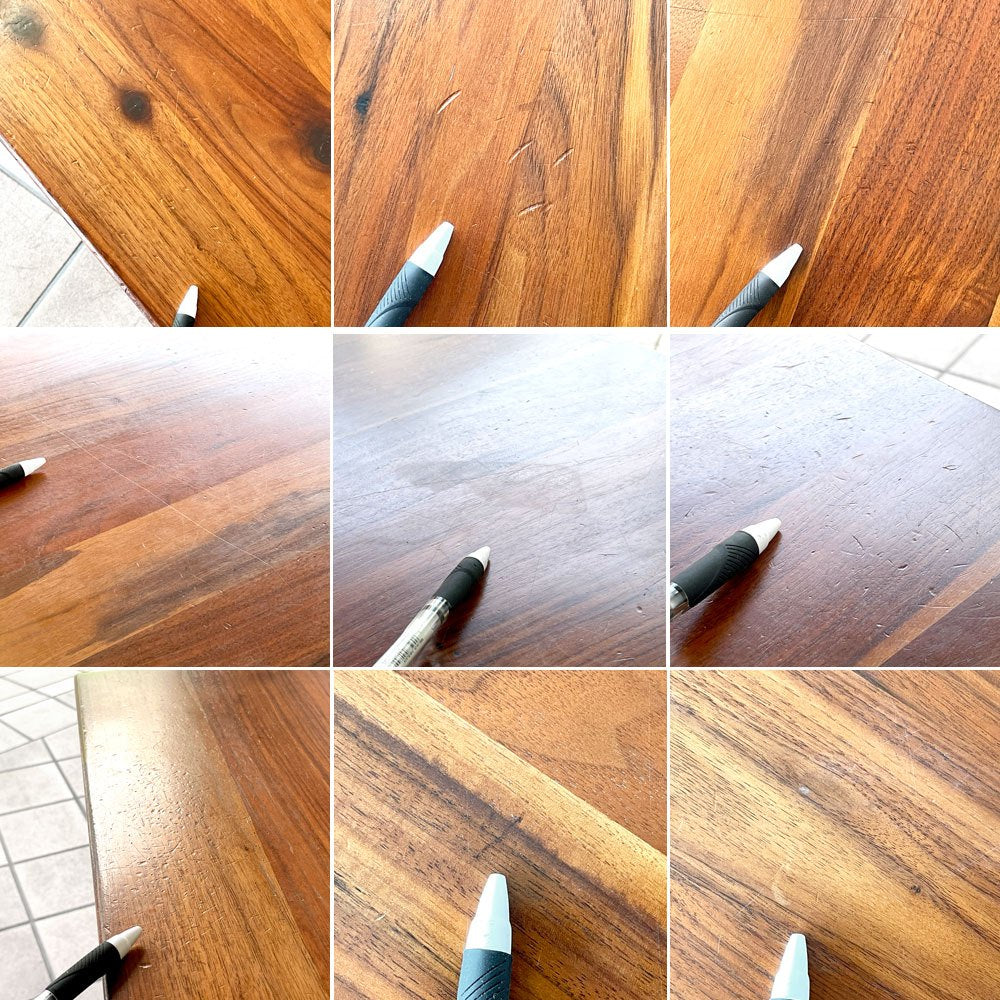 アクタス ACTUS エフジェイ FJ ダイニングテーブル ウォールナット材 W165cm コの字脚 ナチュラルモダン ◇