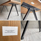 クラッシュゲート CRASH GATE ノットアンティークス Knot antiques ヨーク YORK ダイニングテーブル オーク無垢集成材 鋳鉄脚 廃番 ♪