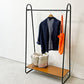 イデー IDEE ポールハンガースタンド PAUL HANGER STAND アントンブラウン Anton brown ハンガーラック W90cm シェルフ付 ●