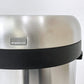 シンプルヒューマン simplehuman セミラウンドオープンカン 60L ゴミ箱 ダストボックス 半円型 ステンレス シンプルモダン 元箱付き ●