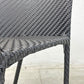 ワイスワイス WISE WISE ミロ MIRO SV-303 アームチェア ガーデンチェア 樹脂製 ブラック プラスチックコード 屋外使用可能 未使用保管品 定価39,900円 F〓